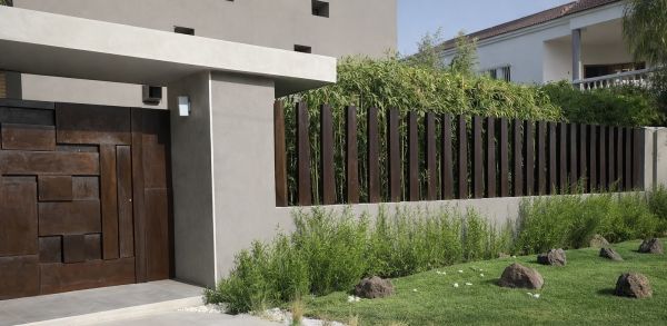 Façade métallique villa et portail — Meknès