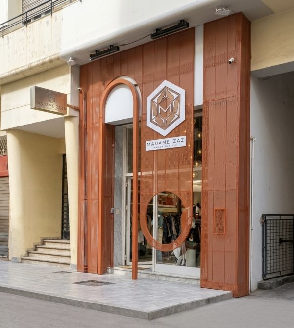 Façade bardage métallique — Commercial